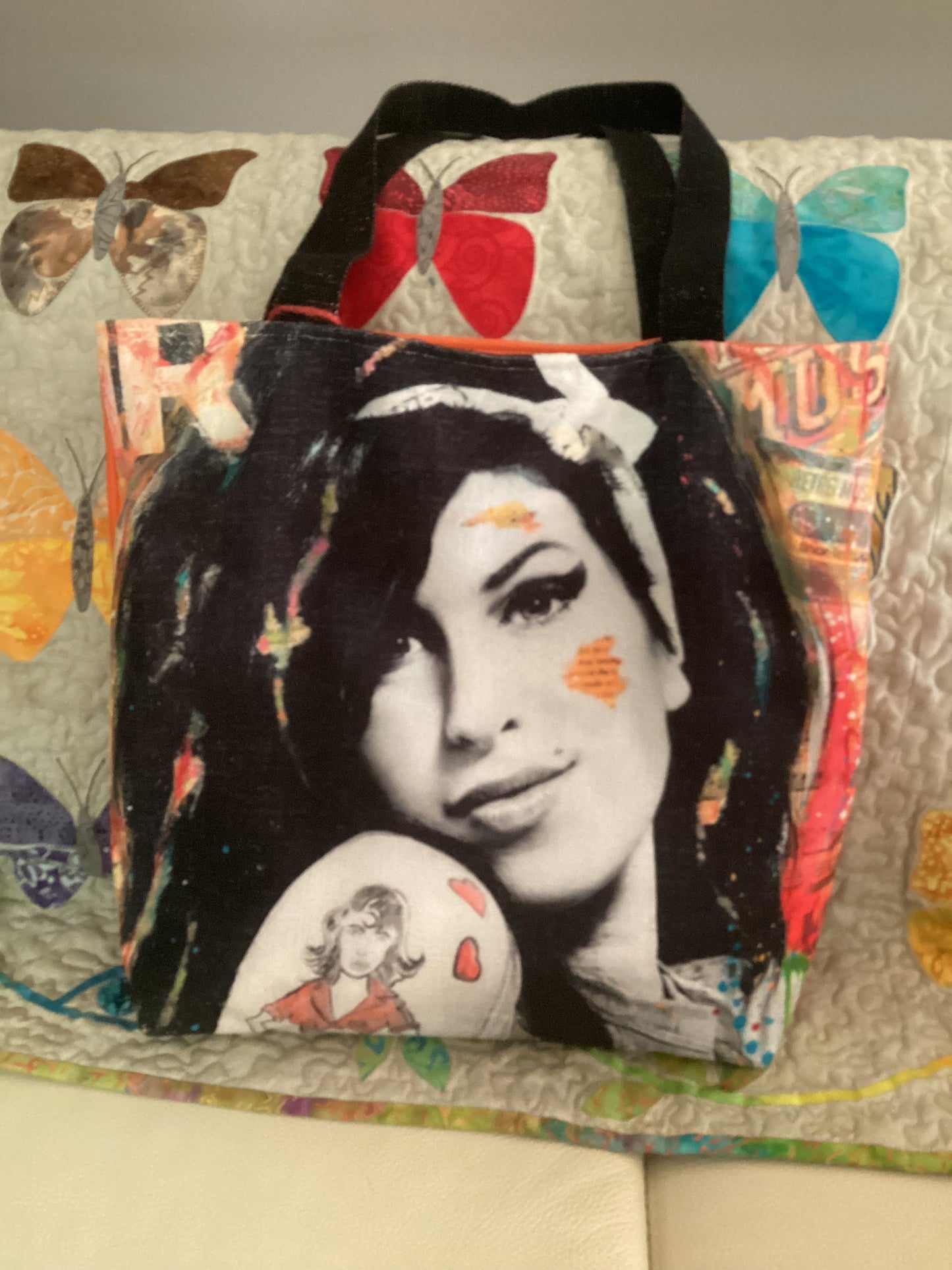Sac cabas pièce unique