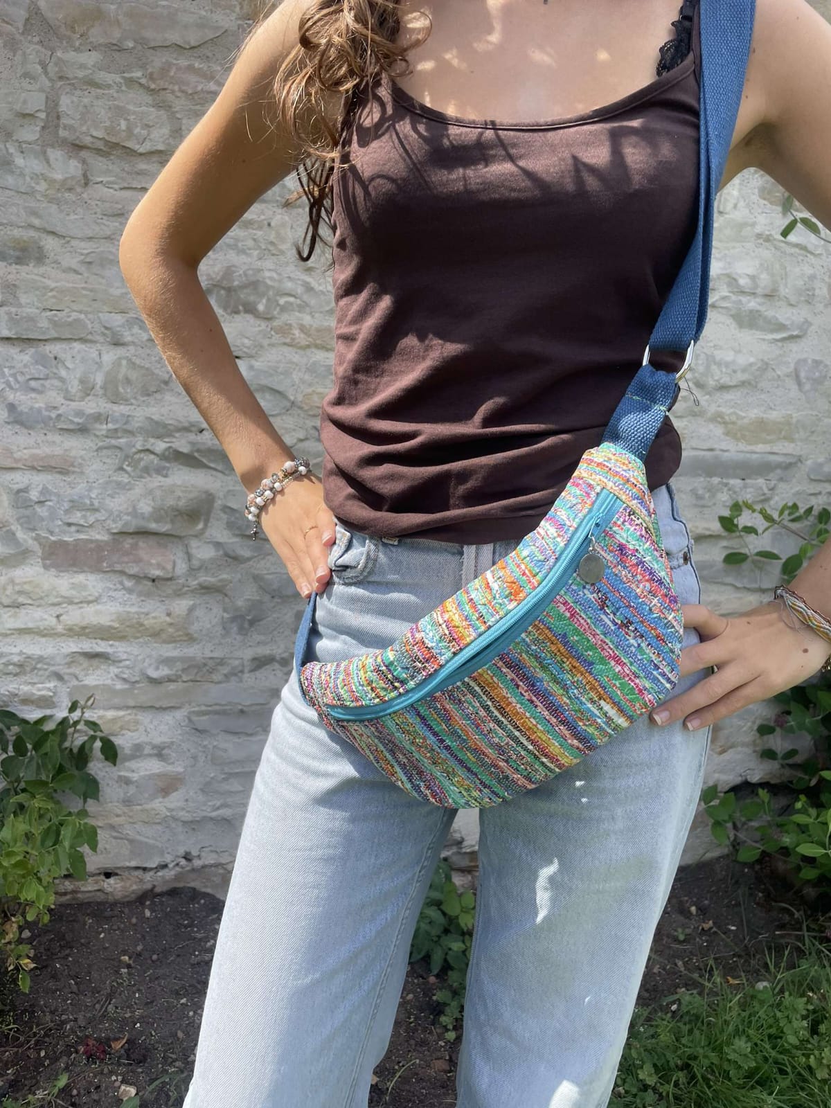 Pt Banane simili cuir création unique