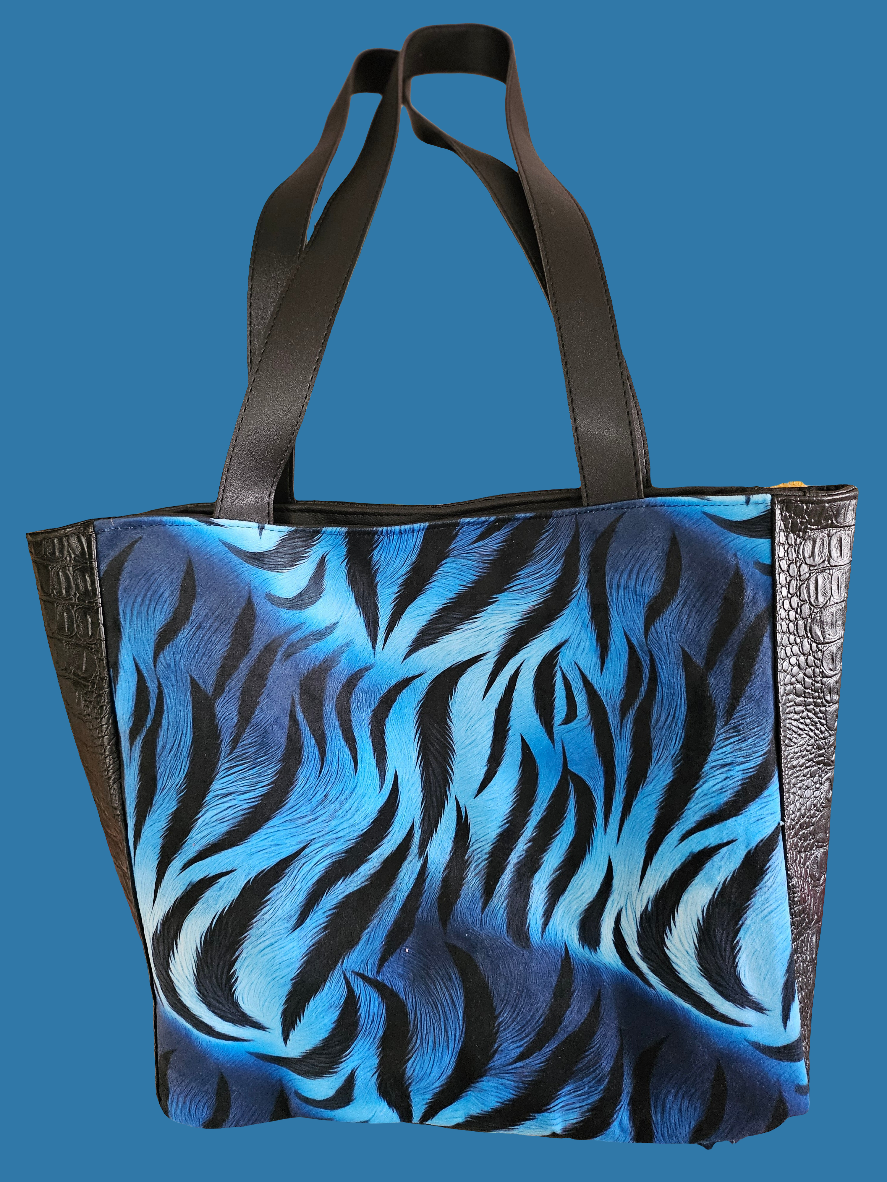 Sac cabas en simili cuir